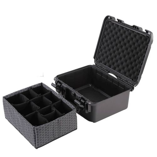 数位相机防潮箱单眼干燥箱摄影器材镜头密封箱收纳箱大号海绵防震