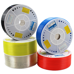 6.5 2.5空压机线 PU8 5高压气管透明气动软管8mm气泵16