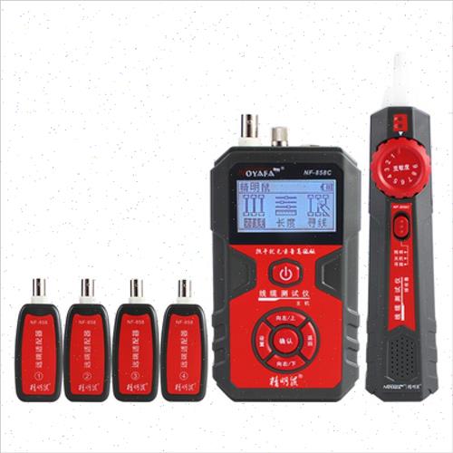 新精明鼠网线寻线仪NF858C抗干扰红光笔多功能充电网络查线器 N品