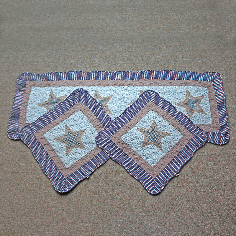 全棉汽车座垫四季车型通用新款布艺坐垫绗缝椅子垫防滑三件套包邮