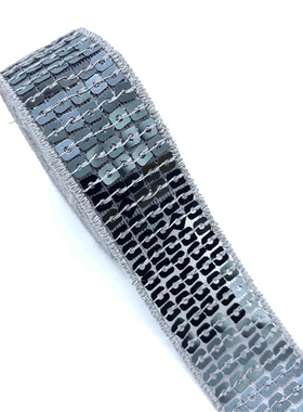 2y/5Yards/Lot 25mm Sequins Ribbon Lace Trim Sequin Sewing Fa