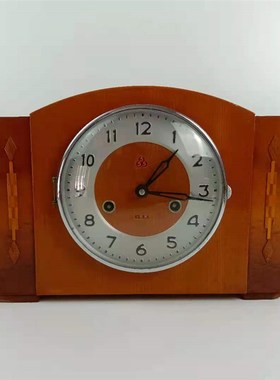 民俗怀旧老物件老座钟挂钟马钟小闹钟古董古玩收藏机械表橱窗摆件