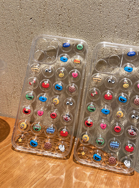 New nd Anime 3D Bubble Camera Protection Phone Case For iPho