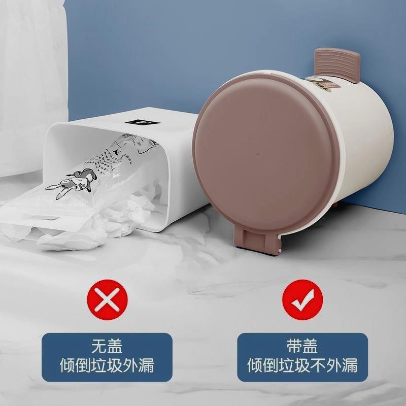 厨房办公室商用带盖厕所卫生间筒脚踏式垃圾桶家用大容量客厅轻奢