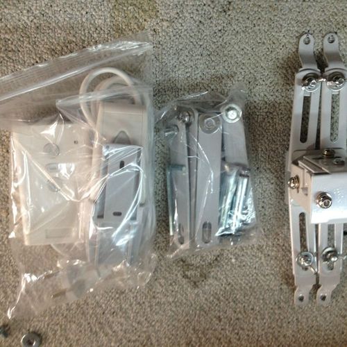 新新包邮优质投影机吊架遥控调节交剪式挂壁升降电动架 1 15 2品