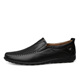 Men Genuine Casual Italian Shoes Summer Leather Loafers