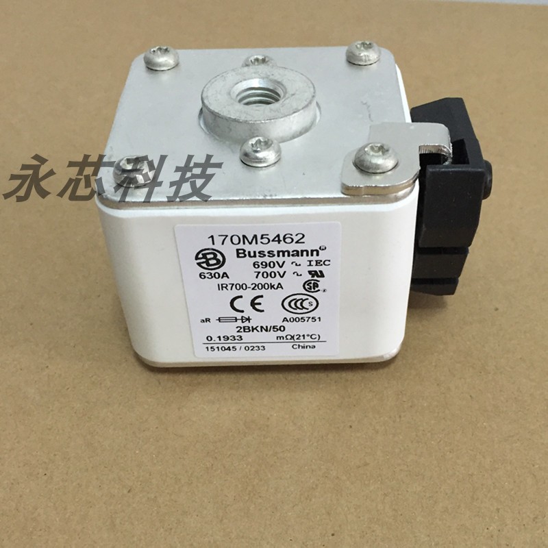 170M5462巴斯曼快速陶瓷直流熔断器直流保险丝底座低压熔断体现货