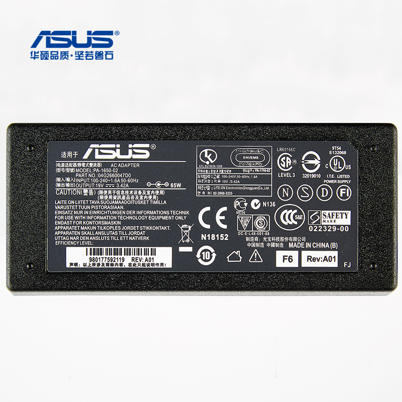 全新适用于华硕电源配接器19V237A UX21A UX31A UX32A充电器小口