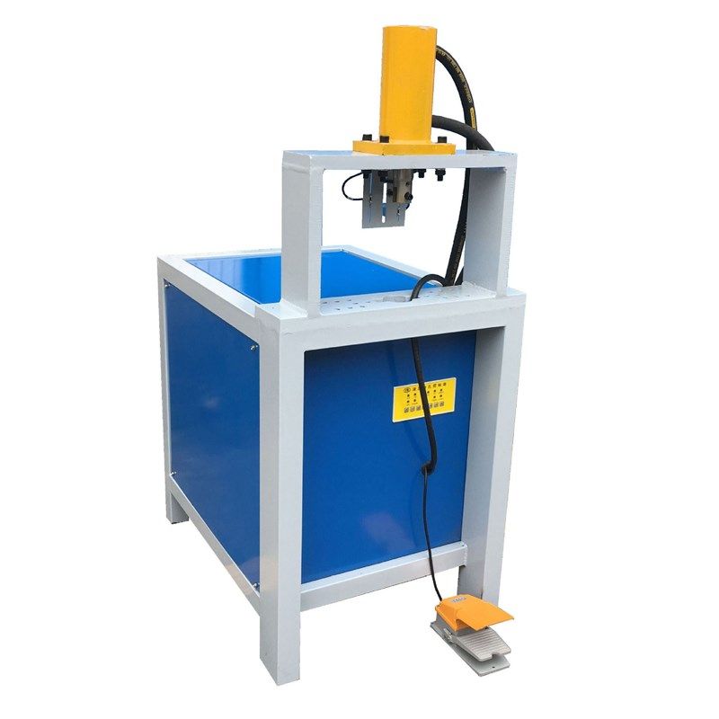 。方管切断下料机槽钢冲孔机液压冲孔机 角铁切断机 圆管冲弧口机