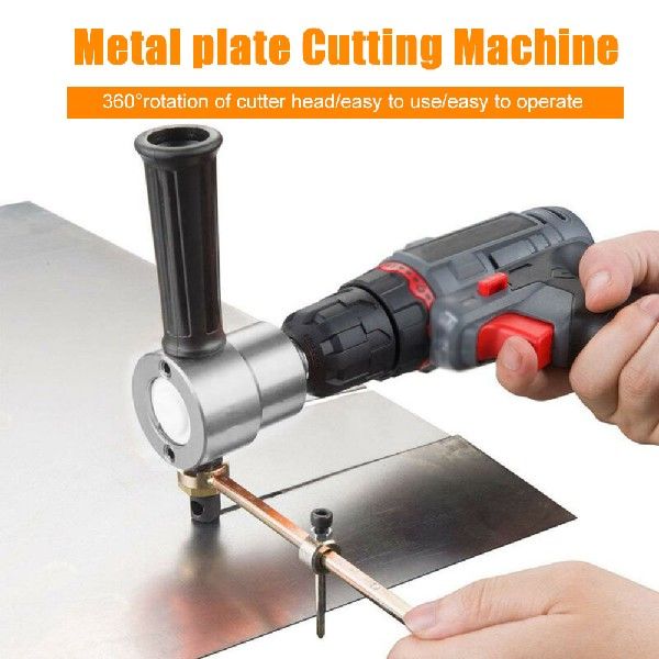 Nibble Metal Cutting Double Head Sheet Nibbler Saw Cutter