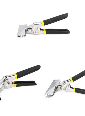 Sheet Metal Bending Pliers Hand Seamer Wide Jaw Straight 80