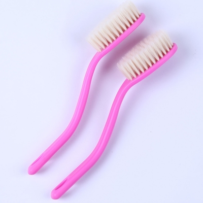 hair and handle hard brush shoe soft 新品 brusDh Long househo