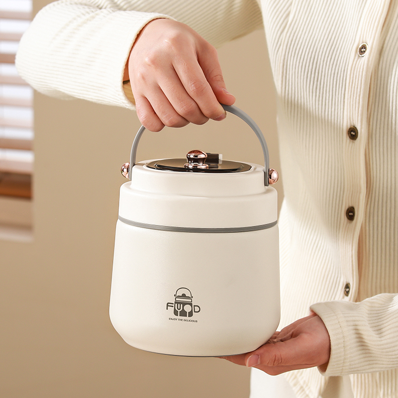 真空保温提锅饭盒带盖防溢