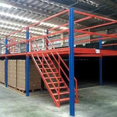 仓，储货架阁楼式货架搭建ORY钢结层构厂房、二重可型仓储组装拆