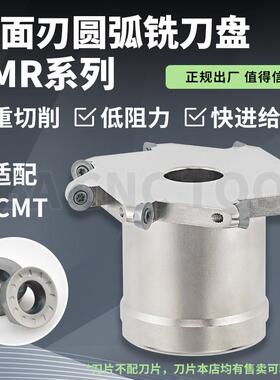 TMR圆弧T型铣刀盘数控圆鼻三面刃槽刀盘杆R3 R4 R5 R6 R8 R10键槽