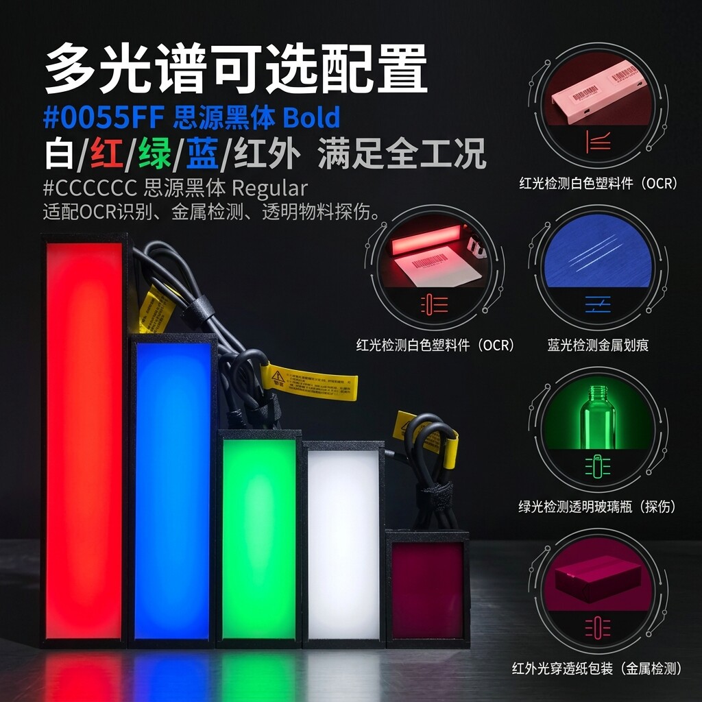 工业相机视觉光源长条检验灯图片