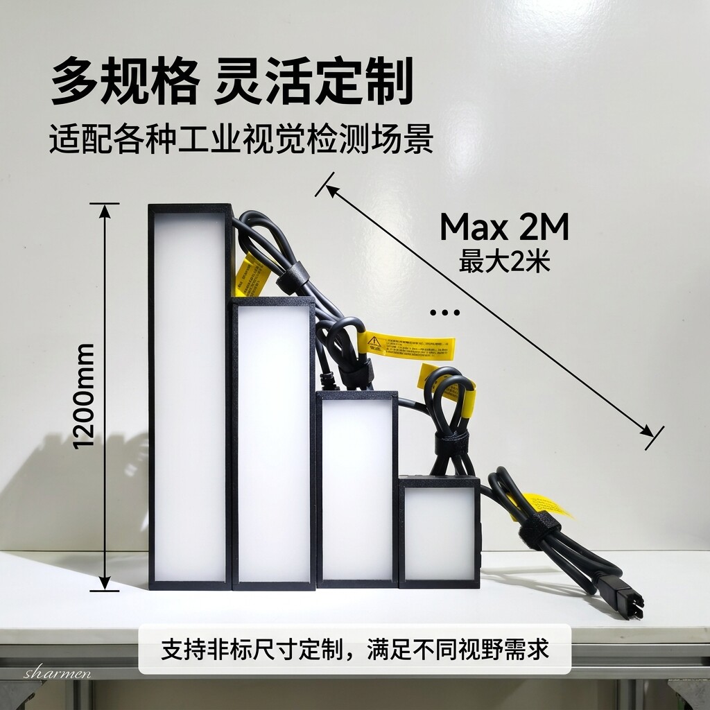 视觉光源均匀发光可定制图片