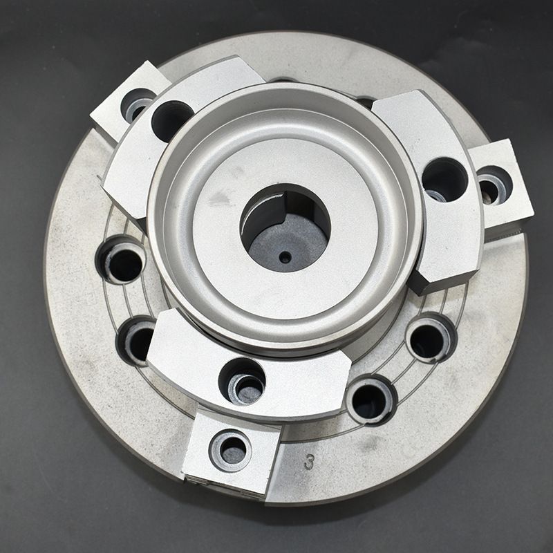 泰非标数d压卡盘 液控配床车件 液压卡盘扇形卡爪全包软爪