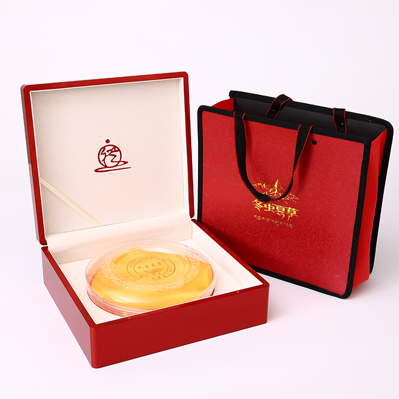 虫草礼盒包装盒 高档新款定制 冬虫夏草礼品盒塑料透明亚克力大号