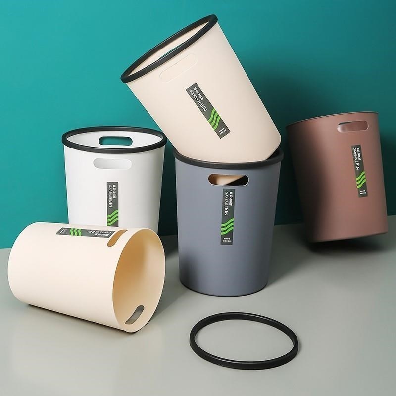 垃圾桶家用厕所卫生间带盖厨房大容量筒卧室商用办公室客厅小纸篓