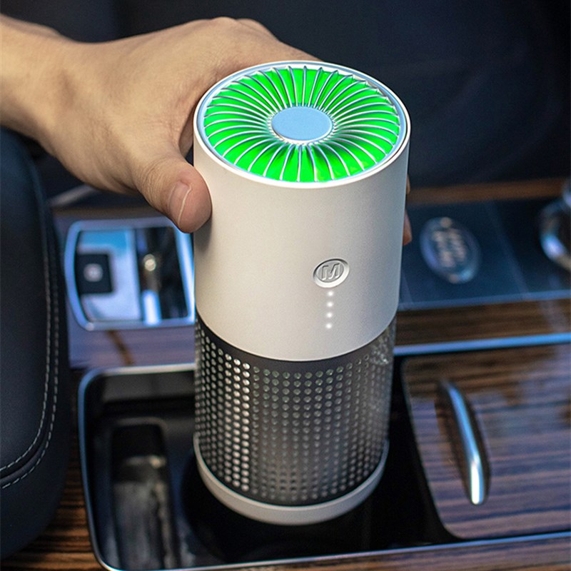 厂车载空气净化器可携式家用负离子桌面除甲醛循环清新留香室内小