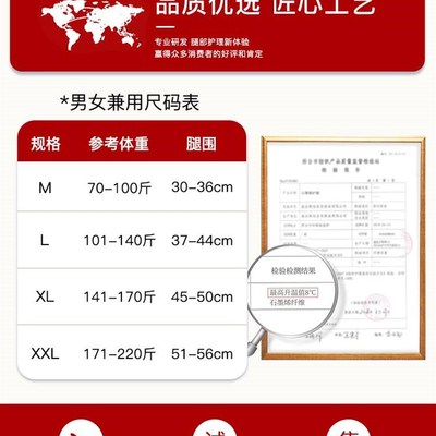 护膝关节女士护膝盖套保暖老寒腿男女士膝关节老人艾草发热防寒套