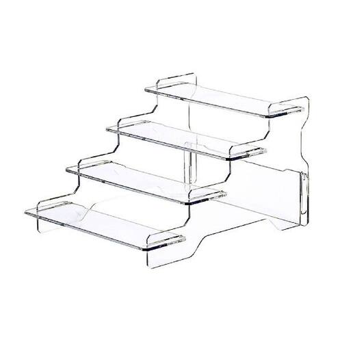 极速Clear Display Riser Shelf Cupcakes Holder Collectibles