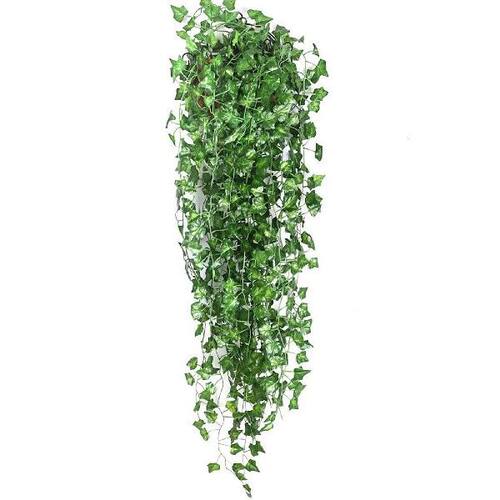 极速12PCS Artificial Vine Leaf Home Decor Artificial Ivy Lea