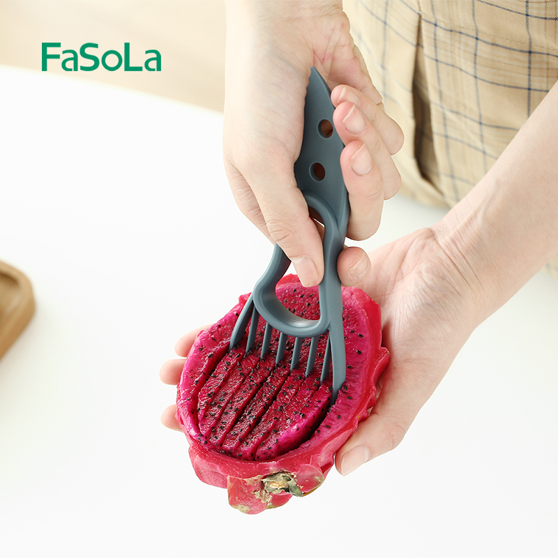 牛油果去皮器水果分割器去核器火龙果切割器鳄梨切片器厨房小工具