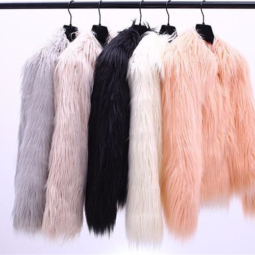 极速Fur coat extra long hair colorful fox fur ladies short p