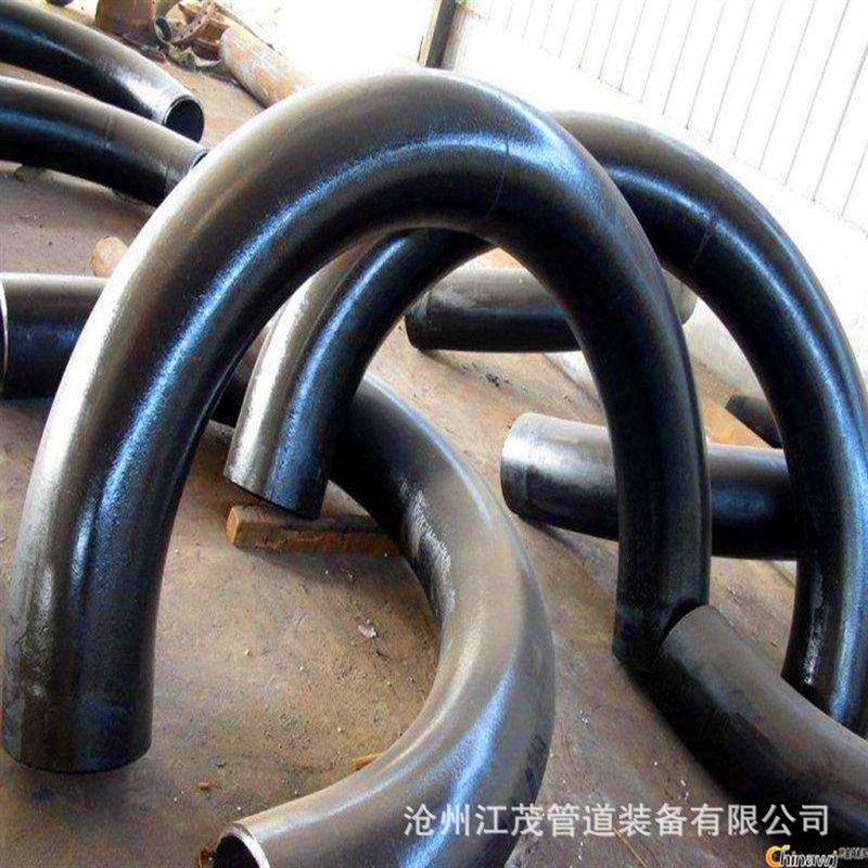 无缝直缝碳钢冲压焊接钢制弯管长半径铁弯头大口径冲压弯管