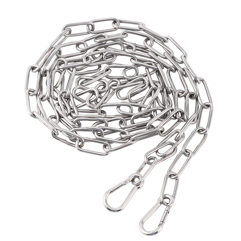 304不锈钢晾衣绳链条室外晒被子挂衣服凉衣链阳台绳子铁炼钢丝绳