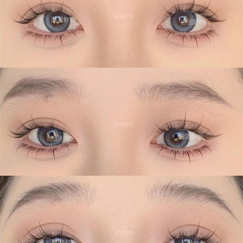 叶子老师设计款新品【小月牙w-08】单簇好贴上镜长款下睫毛5排装