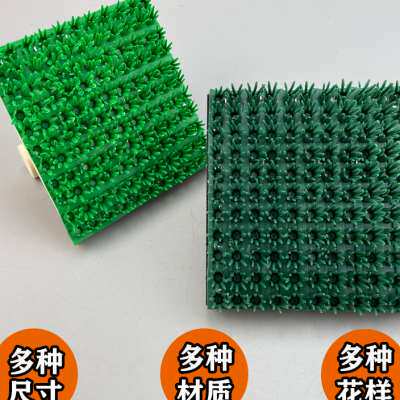 极速艺术漆草皮刷特软花齿万用刷肌理漆矽藻泥拉纹布纹洞石涂料工