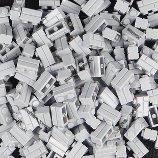 积木古代城墙城堡建筑拼装堡垒古城壁砖小颗粒积木废墟场景