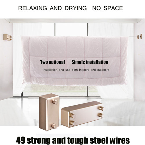 好货Home 4M steel wire Invisible Wall Hanger Indoor RetrYact
