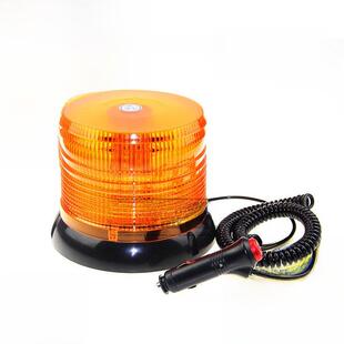 汽车改装顶灯Led警示灯开启顶灯闪灯黄色强磁频闪灯12-24V