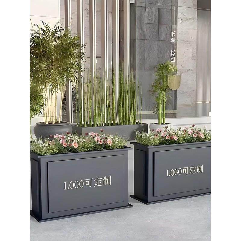 组合售楼部广场商业街道围栏隔断花槽坛盆定制户外铁艺不锈钢花箱,商业/办公家具,花坛/花箱,淘宝优惠券,粉丝福利购,淘宝优惠卷