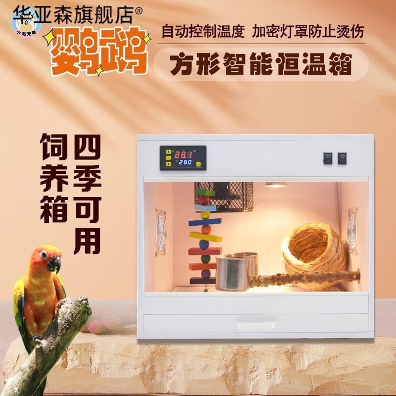 鹦鹉保温箱手养幼鸟育雏箱牡丹玄凤芦丁鸡宠物加热恒温暖箱带抽屉