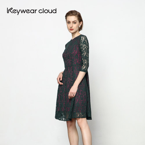 Keywearcloud奇威女装绿