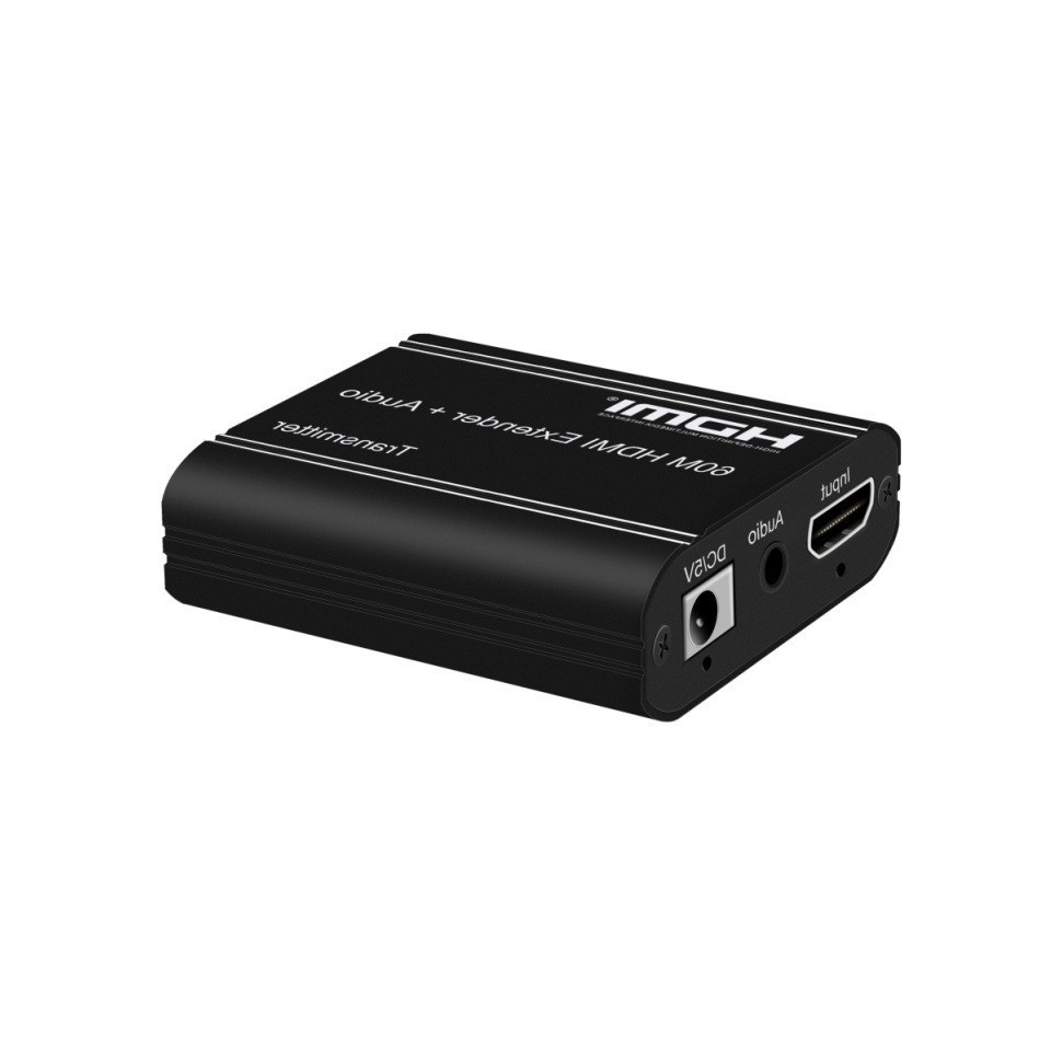 hdmi 转RJ45网线高清视频延长器60米HDMI延长器带环出带音频1080P
