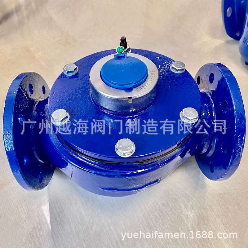 智能双声道管段式超声波水表 冷热量表远传大口径不锈钢 远传水表