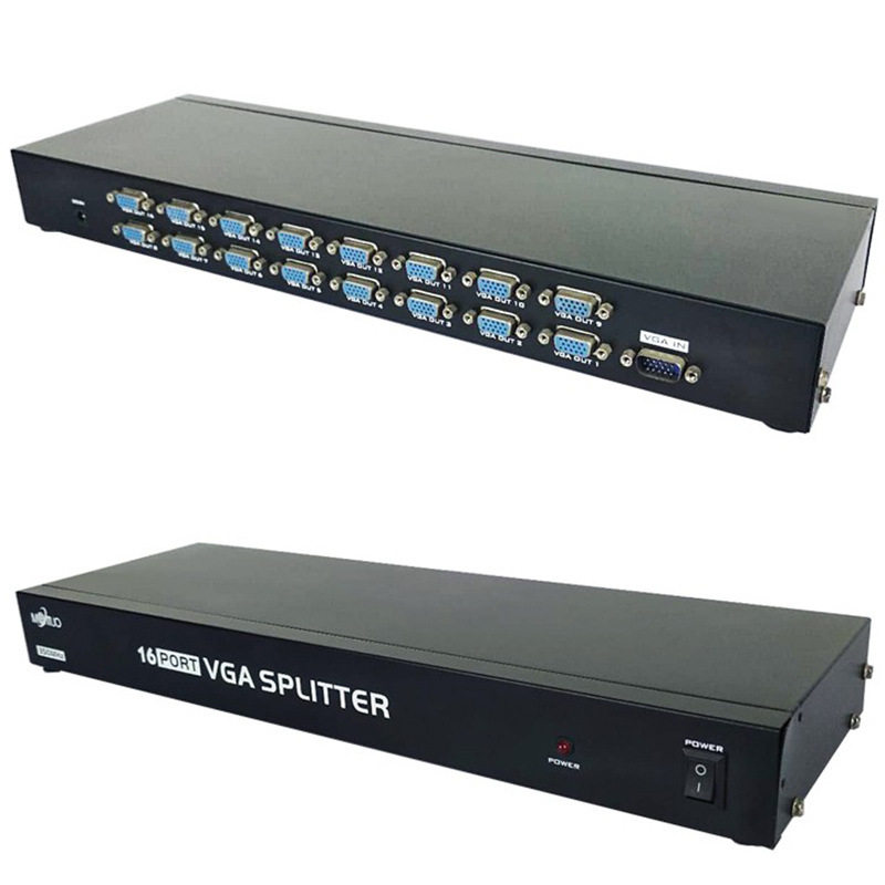 MT-35016 16路/口高清VGA分配器350MHz 迈拓维矩16口vga分配器