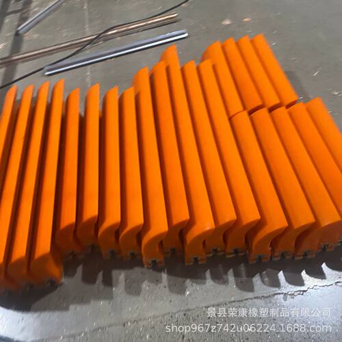 定制聚氨酯加厚高硬度刮刀H型P型V型耐油磨阻燃矿用刮板耐磨耐用