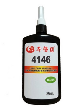 立面玻璃粘接4146|玻璃展示柜粘接胶|玻璃鱼缸UV胶水|粘接UV胶