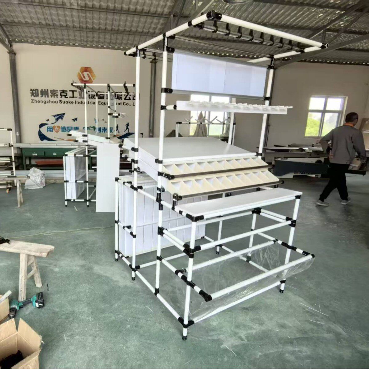精益管汽车线束预装架量大优惠多工位