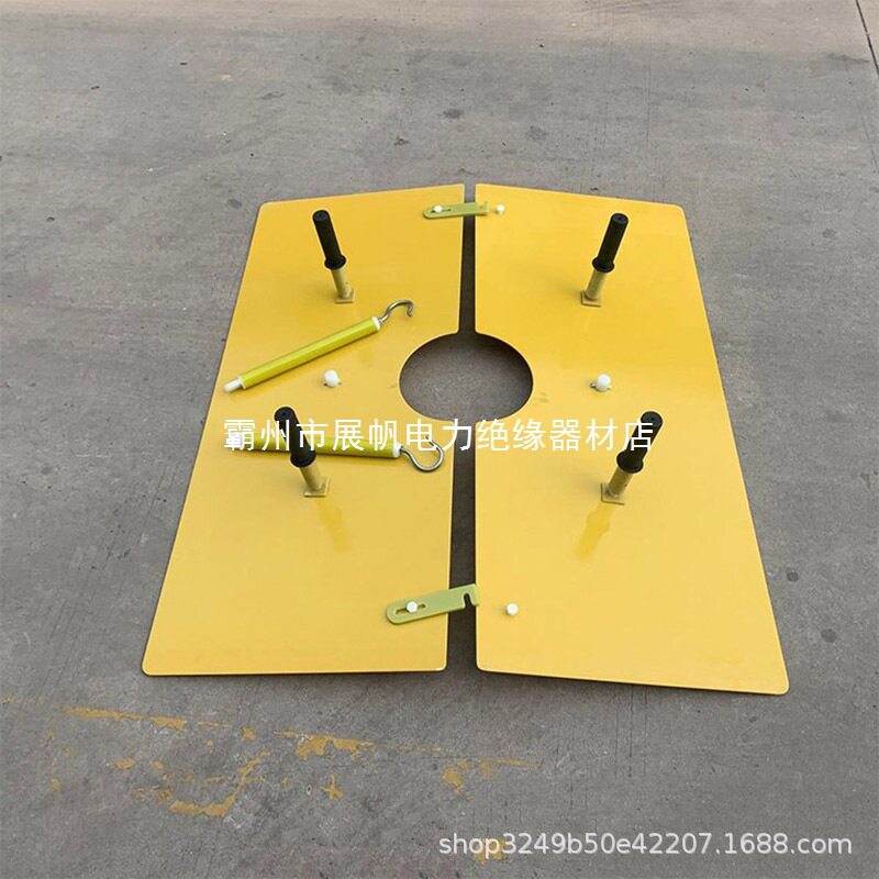 绝缘板电力杆顶检修输电耐高压挡板杆×米绝缘1树脂线路隔板展帆