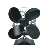 XF488桃心葫芦4叶172跨境货源热自启壁炉风扇