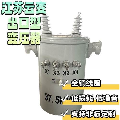 13200V/240V单相圆筒柱上变压器出口菲律宾单相圆柱电力变压器