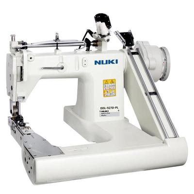 NK-927D-PL工业直驱高速双针链式埋夹机拖轮环合缝帐篷雨披缝纫机